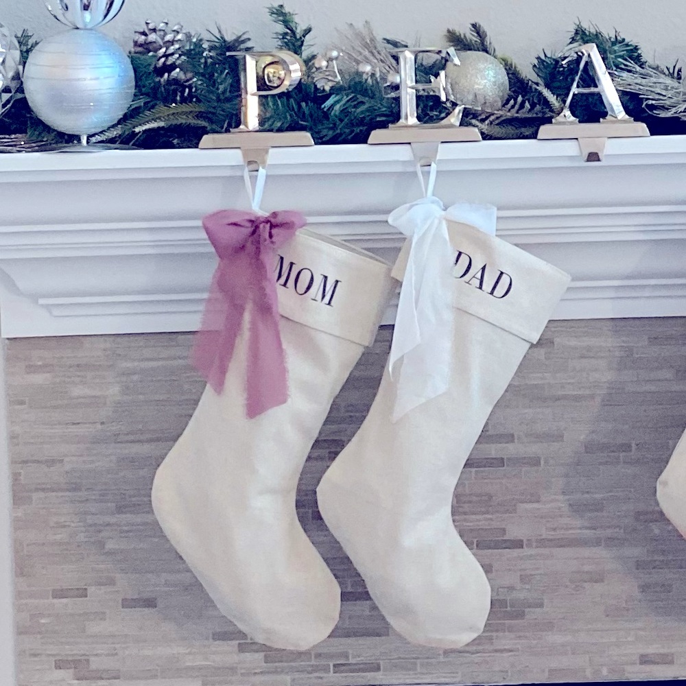 Mom and Dad Stockings